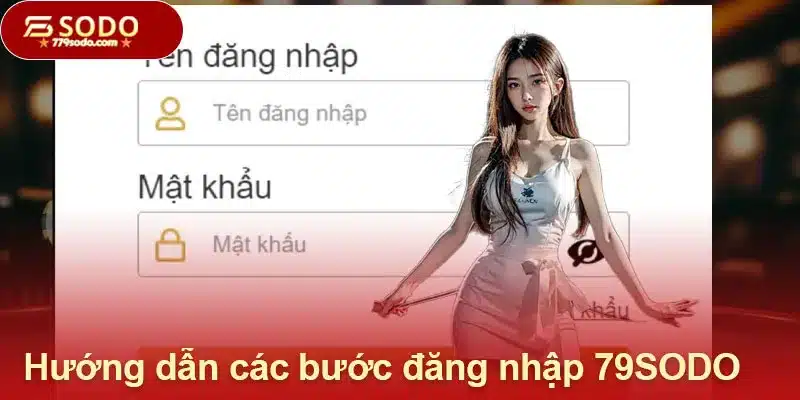 Hướng dẫn các bước đăng nhập 79SODO chi tiết