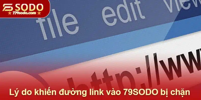 Lý do khiến đường link vào 79SODO bị chặn